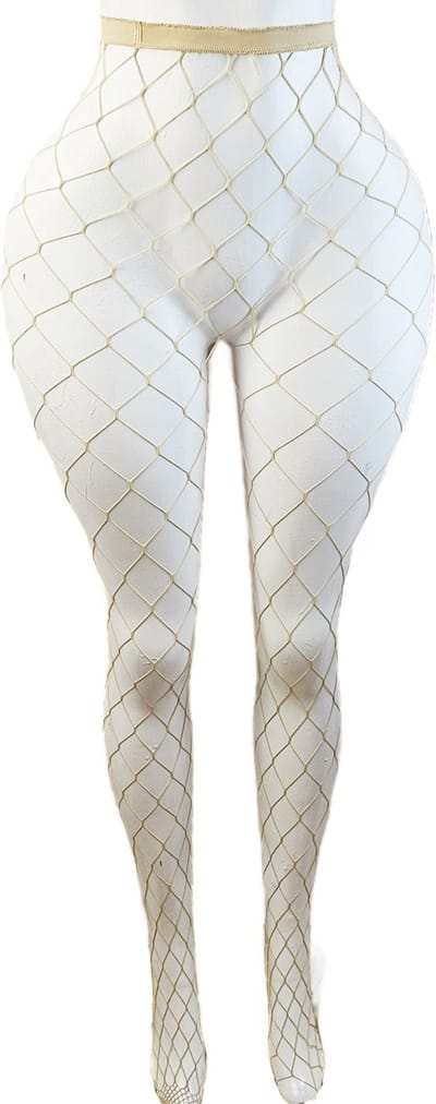 BamBella ® - Panty -Onesize - gaas maillot dunne pantys Dames - Onesize - lingerie van kant bruin