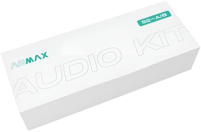 ASMAX S2 A/B Audio- en Microfoon Montagekit - Maat - Bluetooth Intercom