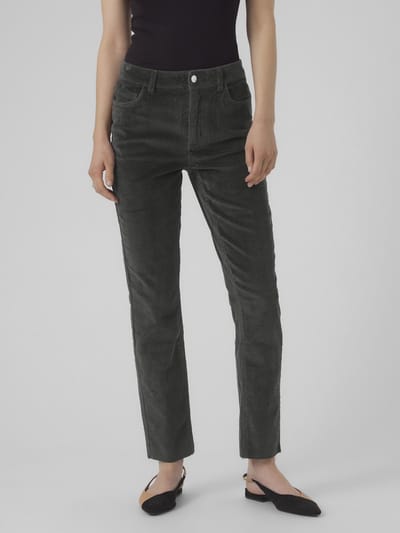Vero Moda Broek met 5 zakken VMBRENDA High rise Enkel Broek