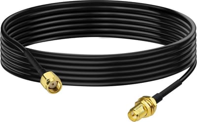 RP-SMA Verlengstuk Kabel 2m RG174 voor WiFi Router, IP Camera en PCIE Netwerkkaart