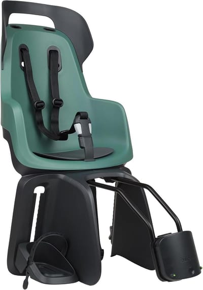 Kinderfietsstoel Achter - Fietsstoeltje Kind - Veilig Fietsen - Frame Montage Systeem - 26-29 inch wielen - Pepermunt