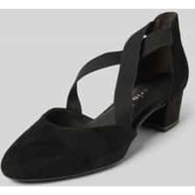 Pumps van echt leer