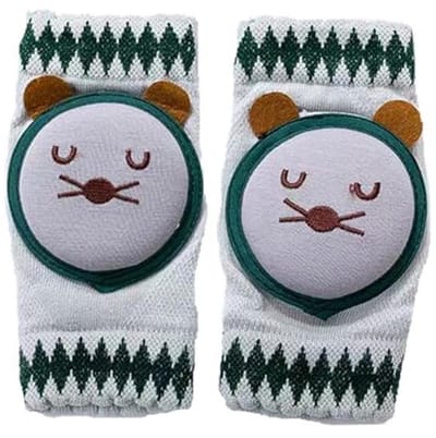 Baby Kniebeschermers voor Kinderen - Antislip en Ademend - 0-4 Jaar - Groene Kleur