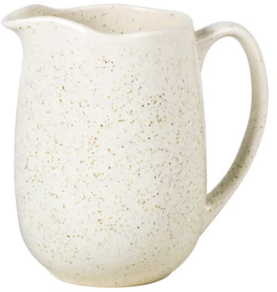 Broste Copenhagen Nordic Vanilla Servies Melk kan schenk kan Ø9 x W17 x H16 cm milk jug
