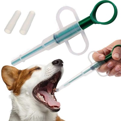 IBBO® - Pillenschieter - voedingsspuit - katten - honden - knaagdieren - pill popper - pillengever