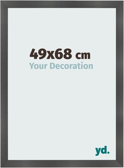 Your Decoration - Fotolijst 49x68 cm - MDF - Zwart Mat - Pisa