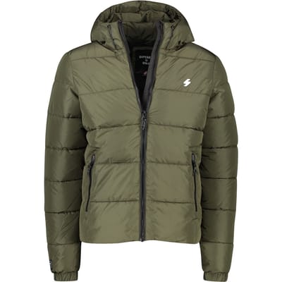 Superdry - Maat 3XL - Hooded Sports Puffer Jas Mannen