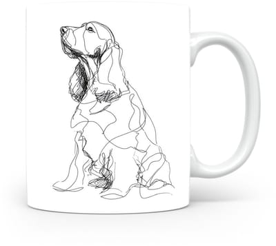 Beker Engelse Cocker Spaniel