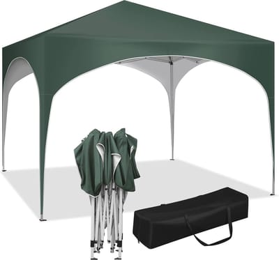 Waterdichte Partytent 3x3m - Verstelbaar en Stevig voor Tuin, Camping en Evenementen