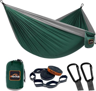Lichtgewicht Camping Hangmat met Boomriemen - Draagbaar voor Reizen en Wandelen