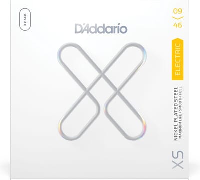 D'Addario XSE0946 XS 09-46 - 3-Pack - Elektrische gitaarsnaren