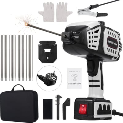 Handheld Lasapparaat – 120A – IGBT Inverter MMA Lasmachine – Inclusief 20 Lasstaven – Draagbaar voor Thuis & Werk