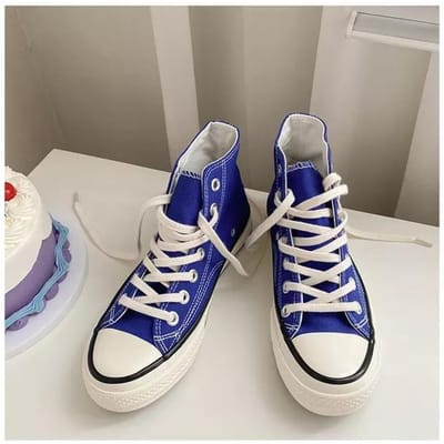Dames Sneakers Schoenen Vulcaniseren Canvas Casual Drie Keer Vulcaniseren Zomer Hoge Top Wandel Flats Dames Hardloop Sport 39 gray