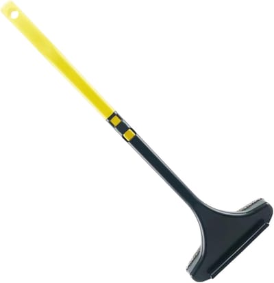 Raamborstel Schermreiniger - Glasvlekverwijderaar Multifunctioneel - Snel en Gemakkelijk - 2-in-1 Functie - 46 cm Lengte