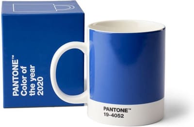 Copenhagen Design - Koffiebeker 375 ml - Classic Blue 19-4052 - Porselein - Blauw