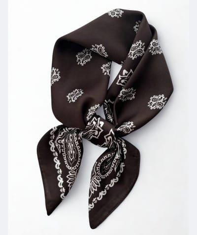 Sjaaltje met print - bandana met print - haarband - sjaaltje meerkleurig - bandana - vierkant sjaaltje met print - bandana sjaaltje - sjaal - sjaaltje unisex - scarf - mini sjaal - sjaaltje over broek - moederdag - moederdag cadeautje