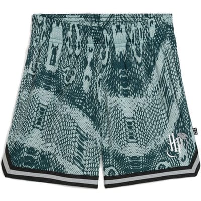 Puma X Harry Potter Shorts - Hoops x Harry Potter AOP Shorts - XS tot M - voor Vrouwen - groen