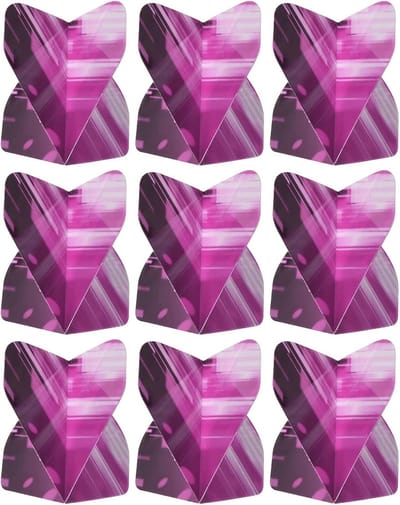 Dart Accessoires Vluchten Set voor Standaard en Soft Tip Darts Dikke Streep Stijl