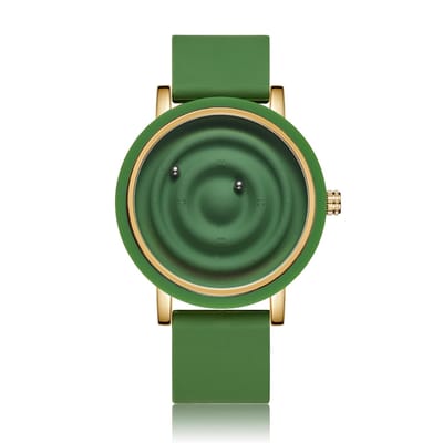 Gepersonaliseerd modieus zwevende magnetische wijzer vrije kogellager creatief eenvoudig waterdicht quartz horloge student vrouwen mannen No gray