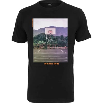 Mister Tee - Feel the Heat Heren T-shirt - XS - Zwart