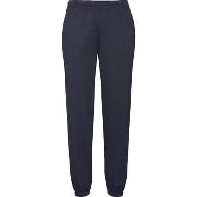 Fruit of the Loom Klassieke uniseks joggingbroek met elastische manchetten (Deep Navy)