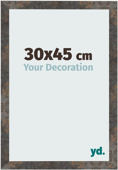 Your Decoration - Fotolijst 30x45 cm - MDF - Geoxideerd Metaal - Bologna