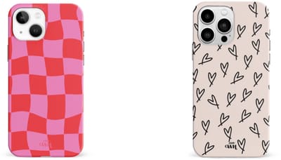 xoxo Wildhearts Telefoonhoesjes Drunk In Love Roze + All Yours Beige & Zwart – geschikt voor iPhone 15 Pro