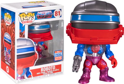 Funko Pop! Retro Toys: Masters of the Universe - Roboto #81 2021 Summer Convention Exclusive
