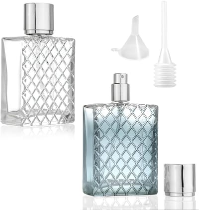 Dailygoods- Parfumfles navulbaar 100 ml - Spuitfles glas - Draagbaar