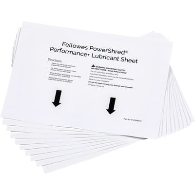 Olievellen voor papiervernietiger Fellowes Powershred Performance+ 10 vel