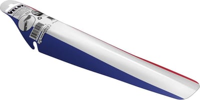 Sterk Fiets Spatbord Achter Verstelbaar Unisex Blauw Wit Rood
