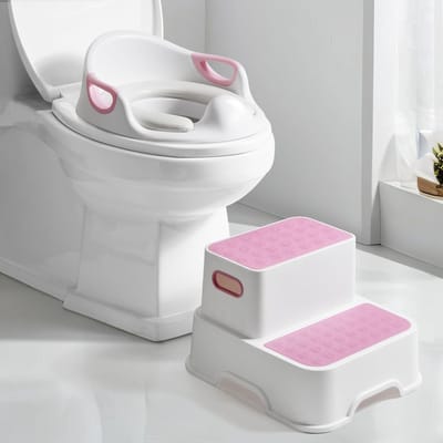 Lexium Wc verkleiner met trapje - Wc verkleiner peuter - Toiletverkleiner - Toiletverkleiner met trapje - Toilet verkleiner voor kinderen
