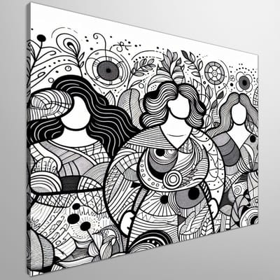 Kunstprint | Wanddecoratie | Canvas | 30 × 30 cm