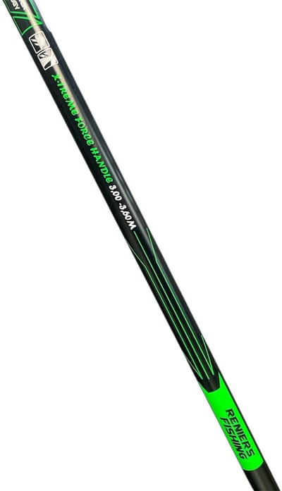 Reniers Fishing X-Treme Power Handle 3.00m-3.60m – Beresterke Full Carbon Schepsteel voor Karper