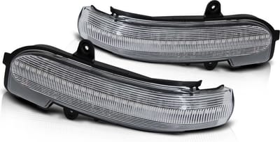 Knipperlichten spiegel MERCEDES W203 T203 CL203 00-07 WIT