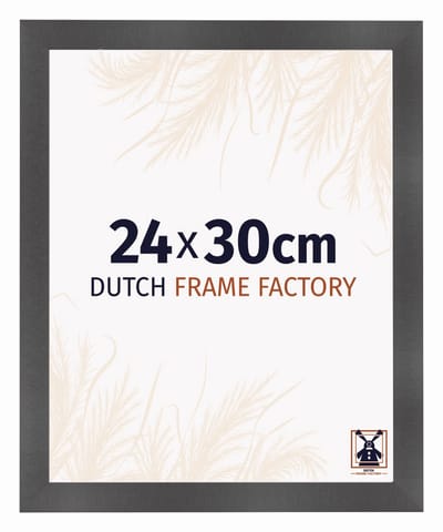 Fotolijst 24x30 cm - MDF - Zwart Mat - Praag