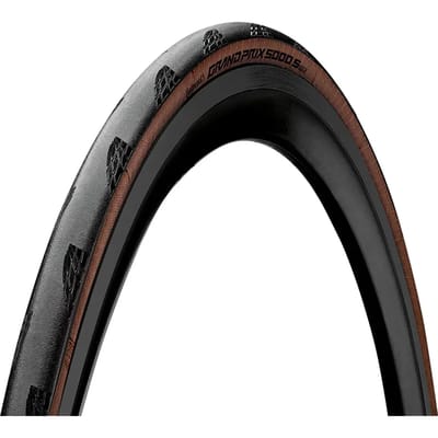Continental Grand Prix 5000 S TR Racefiets Band - 32mm Zwart / Transparant