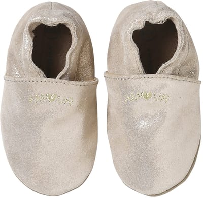 Vertbaudet Elastische leren babyschoentjes in soepel leer