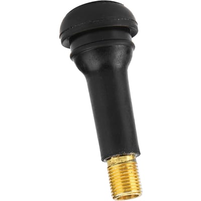 100 Stuks Auto Motorfiets Universele Vervanging Inklikbare Bandventielsteel TR414 black