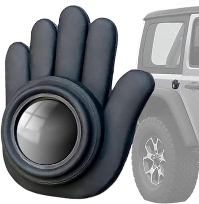 Schokdemper Autodeur - Geluiddichte Pad - Voertuig Beschermen - Verdikte Siliconen Pad - 4.5x3.6cm - Zwart