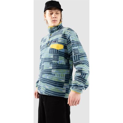 Patagonia LW Synch Snap-T Half-Zip Fleece Trui blauw