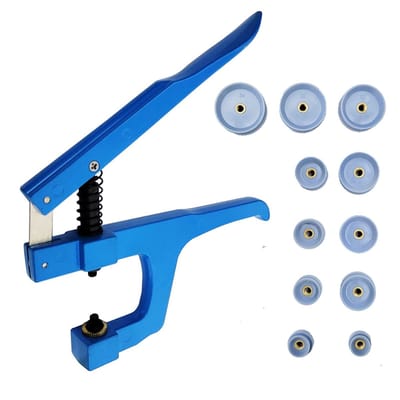 Dailygoods- Horloge Terug Druk Set - 11 Delige Matrijzenset - Horlogemaker Gereedschap - Roestvrij Staal - Geschikt voor Horloges van 14 mm tot 34 mm - Duurzaam en Efficiënt