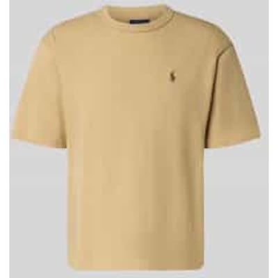 Regular fit T-shirt van puur katoen