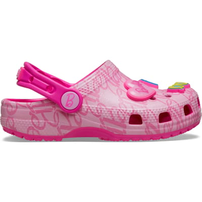 Klompen voor babymeisjes Crocs Mattel Pink Barbie Cls