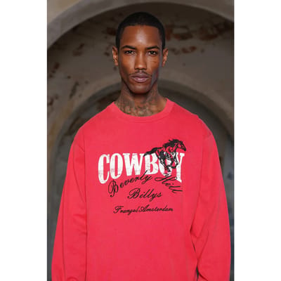 In Gold We Trust Unisex Red Horse Red Size: XS | T-Shirts Outlet | Unisex | Rood