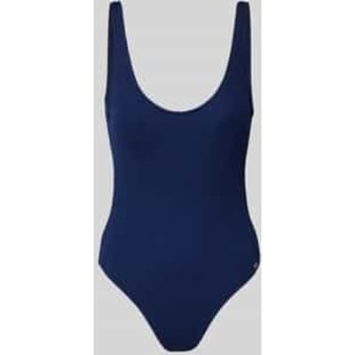 Badpak met labeldetail model 'BELMAR'