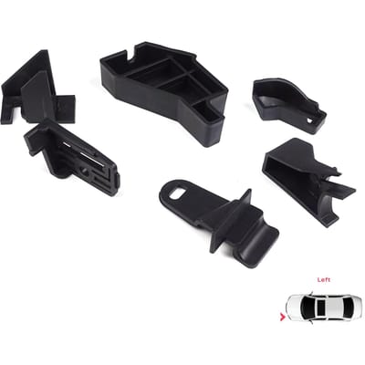 BHL524 Support de phare Support de fixation Onglet de réparation Ensemble Côté gauche pour Nissan Qashqai MK2 J11 2013-2021 260604EH0A