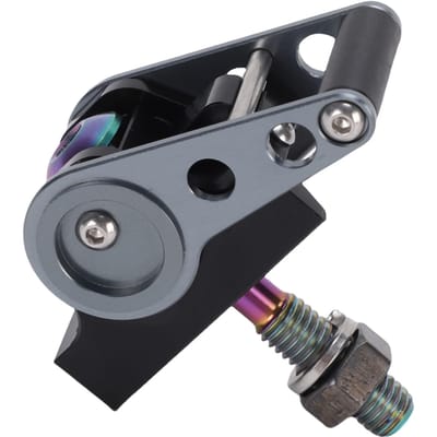 Vélo Pliant Serrage Rapide Potence Boucle en C Convient pour Brompton Aline Cline Pline Haute Efficacité Verrouillage Rapide Déverrouillage Charnière grise