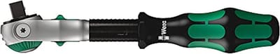 Zyklop Speed Ratchet 3/8 Inch met Verstelbare Hoofd en 72 Tanden