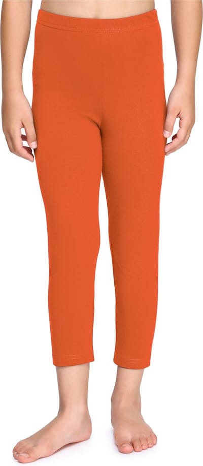 Merry Style Meisjes Leggings - Sport - Vrijetijdsbroek - Capri - Katoen - MS-MS10-226-LE - Roest - 110